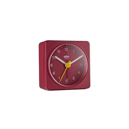 Braun BC02R Wecker Quarzwecker Rot