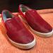 Michael Kors Shoes | Michael Kors Slip On | Color: Red/Silver | Size: 7