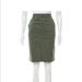 Kate Spade Skirts | Kate Spade Saturday Olive Green Knee Length Skirt | Color: Green | Size: 4