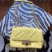 Michael Kors Bags | Michael Kors Sunshine Yellow Peyton Shoulder Flap Vegan Faux Leather | Color: Gold/Yellow | Size: Os