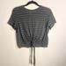 Lululemon Athletica Tops | Lululemon Time To Restore Wrap Crop Top. | Color: Gray | Size: 4