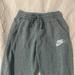 Nike Bottoms | Boys Grey Nike Sweatpants - Size Large | Color: Gray | Size: Lb