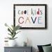 Zoomie Kids Cool Kids Cave - Picture Frame Print on Canvas Canvas, Solid Wood in Blue/Red/Yellow | 31 H x 44 W x 1 D in | Wayfair