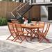 Lark Manor™ Anautica 7 Piece Dining Set, Wood | 29 H x 62 W x 35 D in | Outdoor Dining | Wayfair 96EBEE6CDA9B4C7B9E5BD9A52C86FC4C