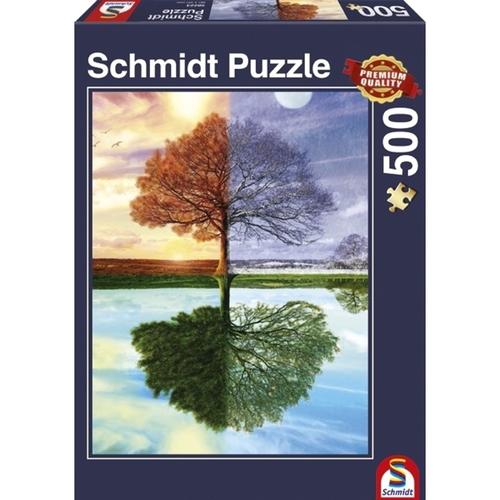 Jahreszeiten-Baum (Puzzle)