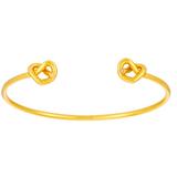 Kate Spade Jewelry | Kate Spade Golden Loves Me Knot Cuff Bracelet | Color: Gold | Size: 6 Small Wrist