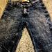 Levi's Bottoms | Boys Levi 511 Slim Acid Wash Board Shorts Frayed Hem Size 10 Reg 25in Waist | Color: Blue | Size: 10b