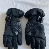 Columbia Accessories | Columbia Boy’s Black Finger Winter Gloves Sz M | Color: Black | Size: Medium