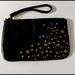 J. Crew Bags | J Crew Leather Wristlet With Studs | Color: Black | Size: 5 X 7.5 Inches.