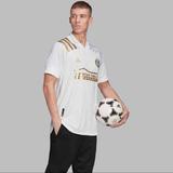 Adidas Shirts | Adidas Atlanta United Fc Away Authentic Jersey Mens Soccer Size Small White Gold | Color: Gold/White | Size: S