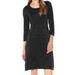 Nine West Dresses | New Nine West Black Metallic Dress | Color: Black/Silver | Size: M