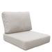 Rosecliff Heights Anjalee Indoor/Outdoor 4 Piece Replacement Cushion Set Acrylic in Gray | 6 H x 28 W in | Wayfair 368BF584DFCA49378FC7A78B37EA6EF1
