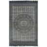 Vidaxl - Tapis Kilim Coton 120 x 180 cm avec motif Gris Gris