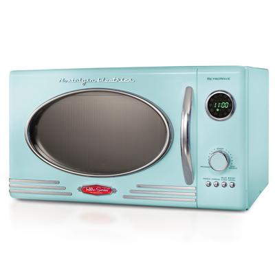 Nostalgia Retro Microwave Oven - .9 Cu. Ft. Aqua