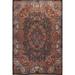 Vintage Floral Traditional Kashmar Persian Wool Area Rug Hand-knotted - 9'11" x 12'10"