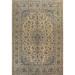 Vintage Traditional Floral Kashmar Persian Wool Area Rug Hand-knotted - 9'8" x 12'6"