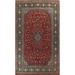 Vintage Vegetable Dye Kashan Persian Area Rug Wool Hand-knotted Carpet - 8'9" x 13'10"