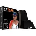 KT TAPE Original, Uncut, 125 Feet, Cotton, Black