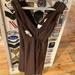 Brandy Melville Dresses | Brandy Melville Eu Europe Exclusive Brown Linen Tie Back Dress | Color: Brown | Size: S