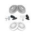 2011-2020 Toyota Sienna Front and Rear Brake Pad and Rotor Kit - TRQ
