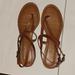 Jessica Simpson Shoes | Brown/Tan Jessica Simpson Sandals | Color: Brown/Tan | Size: 9