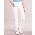 Blair DenimEase Back-Elastic Jeans - White - 16 - Misses