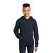 District DT6100Y Youth V.I.T. Fleece Hoodie in New Navy Blue size XS | Cotton/Polyester Blend