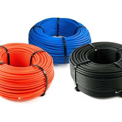 Solarkabel 4mm² 100m Rolle Ring Solarleitung rot, schwarz oder blau Rot Image