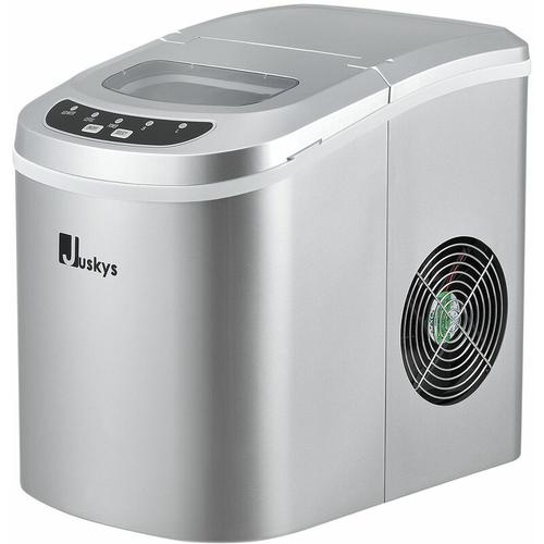 Eiswürfelmaschine IcyCube – 12 kg in 24 Std. – Eiswürfel in 7 – 13 min – Eiswürfelbereiter 100 Watt
