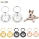 Étiquettes d'identification personnalisées pour animaux de compagnie médaille collier de chien