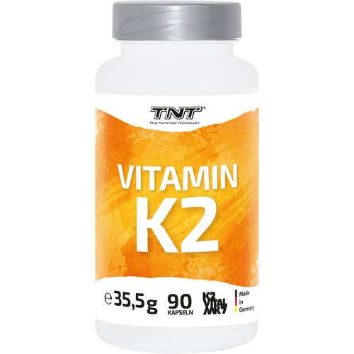 TNT Vitamin K2 – hilft bei der Aufnahme und Verarbeitung von Calcium 90 St Kapseln