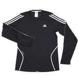 Adidas Tops | Adidas Response Formotion Three Stripes Long Sleeve Athletic Shirt | Color: Black/White | Size: S