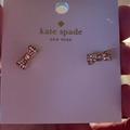 Kate Spade Jewelry | Kate Spade Bow Stud Earrings | Color: Gold/Silver | Size: Os