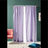 Anthropologie Accents | Anthropologie Matte Velvet Curtain Lilac 84" X 50" 268.00 | Color: Purple | Size: 84" X 50"