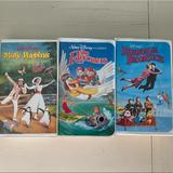 Disney Media | Disney Vintage Vhs Tapes | Color: Tan | Size: Os