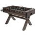 Arlmont & Co. Bernardus 56" Foosball Table Manufactured wood in Black/Brown | 34 H x 29 W x 56 D in | Wayfair 141F7F17E50F4D868DD6ECE7D489FF18
