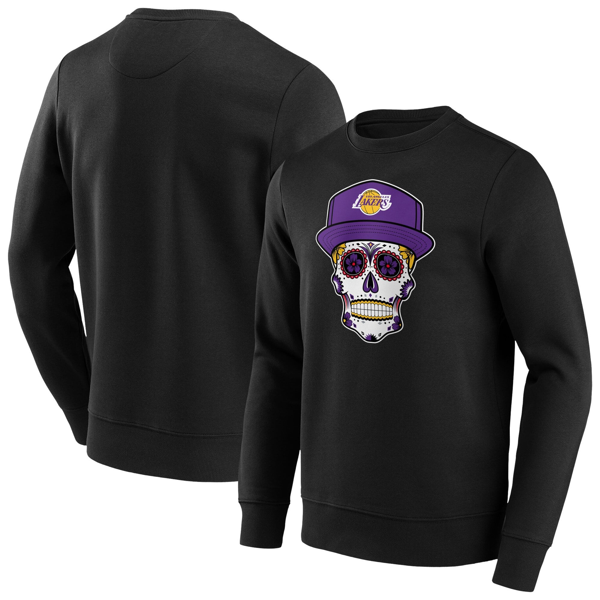 Los Angeles Lakers Fanatics Branded Iconic Hometown Graphic Crew Sweatshirt – Herren – groß und groß