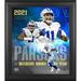 Fanatics Authentic Micah Parsons Dallas Cowboys 2021 NFL Defensive Rookie of the Year 15'' x 17'' Framed Collage Photo