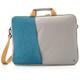 Hama Laptop Tasche bis 14.1 Zoll (Notebook Tasche für Laptop, Tablet, MacBook, Chromebook bis 14,1 Zoll, Umhängetasche als Arbeitstasche oder Schultasche für Herren und Damen) petrol grau