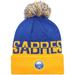 Men's adidas Royal/Yellow Buffalo Sabres COLD.RDY Cuffed Knit Hat with Pom