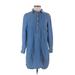 Old Navy Casual Dress - Shift: Blue Dresses - Women's Size X-Small