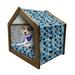 East Urban Home Wood Dog House Wood House in Brown | 22.44 H x 23.62 W x 17.72 D in | Wayfair 5F513F5D51F74911AB16E10CA8B11195