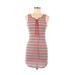 rue21 Casual Dress: Orange Stripes Dresses - Women's Size Small