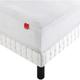 Protège matelas Epeda coton imperméable et respirant 140x190/200 - Blanc