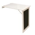 Table murale pliante tableau ardoise