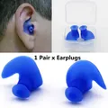 Mounchain-Bouchons d'oreille en silicone souple bouchons d'oreille étanches bouchons d'oreille