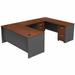 Series C 72W U Shaped Desk with Drawers by Bush Business Furniture