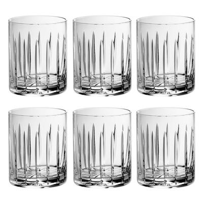 Majestic Gifts Inc. Crystal Double Old Fashioned Tumblers - 11 oz., Set of 6