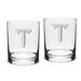 Troy University Trojans 14oz. 2-Piece Classic Double Old-Fashioned Glass Set