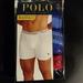 Polo By Ralph Lauren Underwear & Socks | Brand New Mens Polo Boxer Briefs | Color: Blue/Red | Size: Various